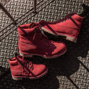 Alternative view of Giày Timberland 6 Inch Premium Boot 'Pomegranate' TB0A1QYG