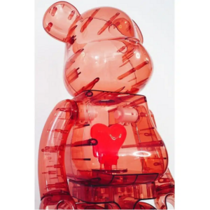 Mo Hinh Bearbrick Red Heart 100% & 400%