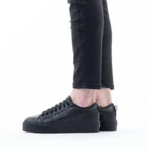 Alternative view of Giày Adidas Wmns Nizza Platform 'Triple Black' FW0266