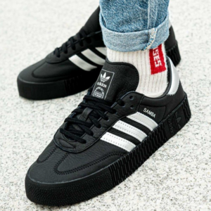 Alternative view of Giày Adidas Wmns Sambarose 'Cblack Silvmt' EE4682