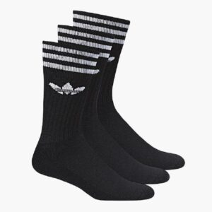 Tất Adidas Crew Socks 3 Pairs Black S21490