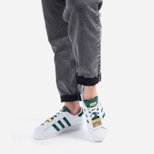 Giay Adidas Superstar W 'Green Metalic Gold' H03909
