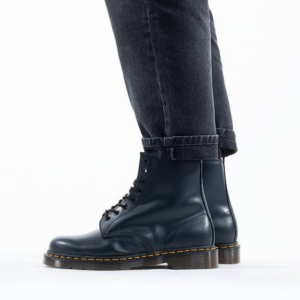 Alternative view of Giày Dr. Martens 1460 8 Eye Navy Smooth Boots 11822411
