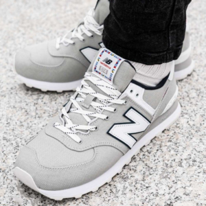 Alternative view of Giày New Balance 574 Linen Fog White ML574SOO