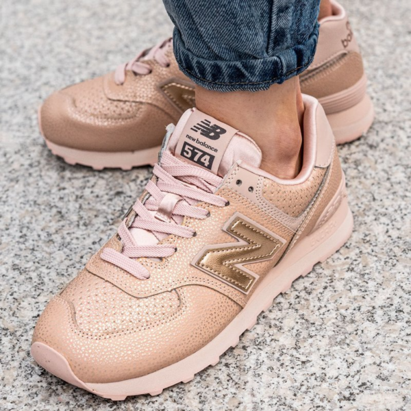 Giày New Balance Wmns 574 Trainer In Peach WL574SOJ - Hình ảnh 2