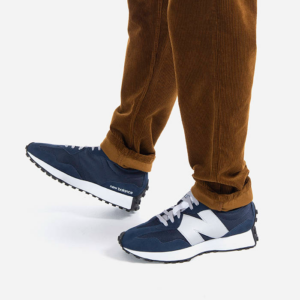 Alternative view of Giày New Balance 327 'Natural Indigo Metallic Silver' MS327MD1