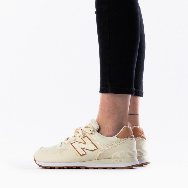 Giày New Balance Wmns 574 Trainer 'Beige' WL574SCB - Hình ảnh 3