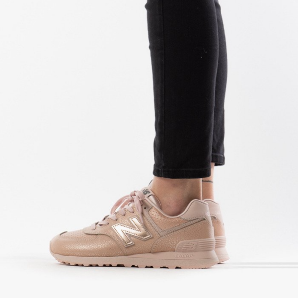 Giày New Balance Wmns 574 Trainer In Peach WL574SOJ - Hình ảnh 4