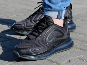 Alternative view of Giày Nike Air Max 720 'Black Mesh' AO2924-015