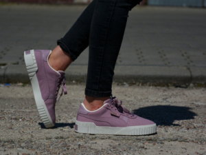 Alternative view of Giày Puma Wmns Cali Nubuck 'Light Purple' 369161-02