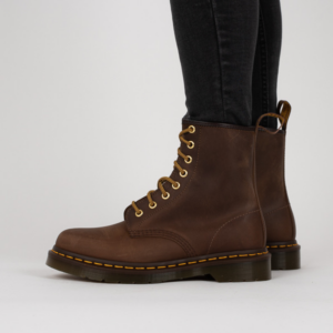 Giày Dr. Martens 1460 Brown Crazy Horse Leather Lace Up Boots 11822200 -  Authentic-Shoes