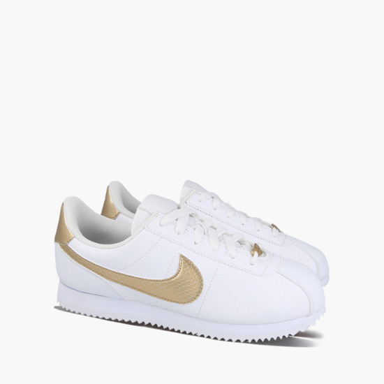 Giày Nike Cortez Basic Gs 'White Gold' Bv0014-100 - Authentic-Shoes