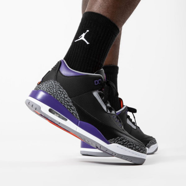 Giày Air Jordan 3 Retro 'Court Purple' CT8532-050 - Hình ảnh 3