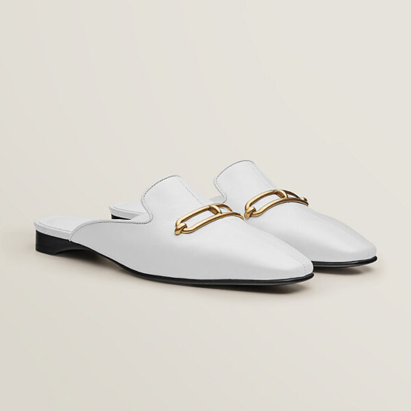 Giày Hermes Esmee Mule 'Blanc' H221156Z90360 - Hình ảnh 2