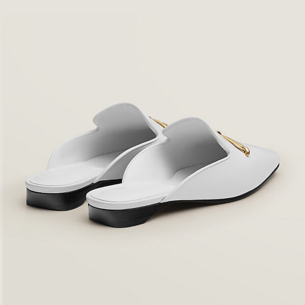 Giày Hermes Esmee Mule 'Blanc' H221156Z90360 - Hình ảnh 3