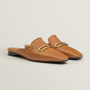 Alternative view of Giày Hermes Esmee Mule 'Beige Doré' H221156ZB8365