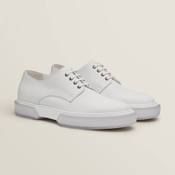 Giày Hermes Eveil Derby 'White' H221943ZH90410 - Ảnh 4