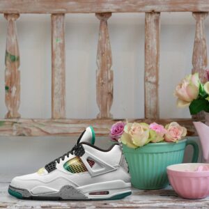 Alternative view of Giày Nike Air Jordan 4 Retro 'Rasta' AQ9129-100