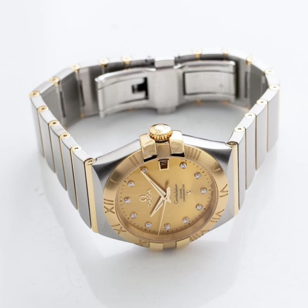 Đồng Hồ Omega Constellation Champagne 'Gold' 123-20-35-20-58-001 - Hình ảnh 2