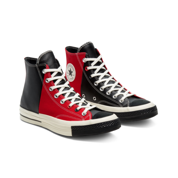 Giày Converse Chuck 70 High Top Rivals University 'Red Black' 168624C - Hình ảnh 3