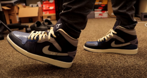 Giay Nike Air Jordan 1 Mid SE Craft 'Inside Out Obsidian' DR8868-400