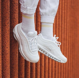 Alternative view of Giày Nike Air Max 97 'Pure Platinum' 921733-100