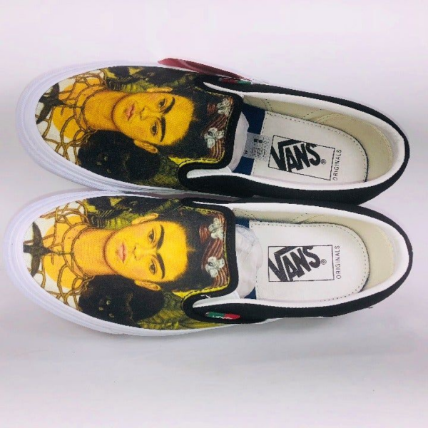 Giày Vans Frida Kahlo x OG Slip-On LX 'Self-Portrait' VN0A3AV7TSK1 - Hình ảnh 3