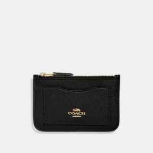 Alternative view of VÍ Coach Zip Top Card Case Black WEHQTOD21D