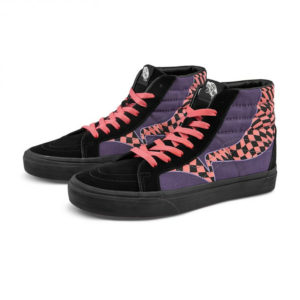 Giay Vans Sk8-Hi Reissue 'Warp Black Paprika' VN0A4U3D23Z