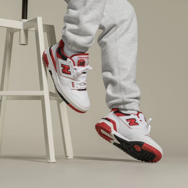 Giày New Balance 550 'White Team Red' BB550SE1 - Hình ảnh 2