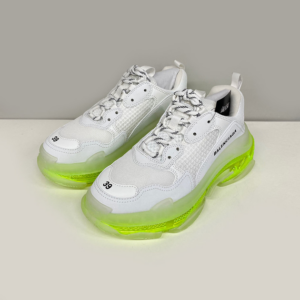 Alternative view of Giày Balenciaga Triple S 'White Fluo Yellow' 541624 W2FR1 9073