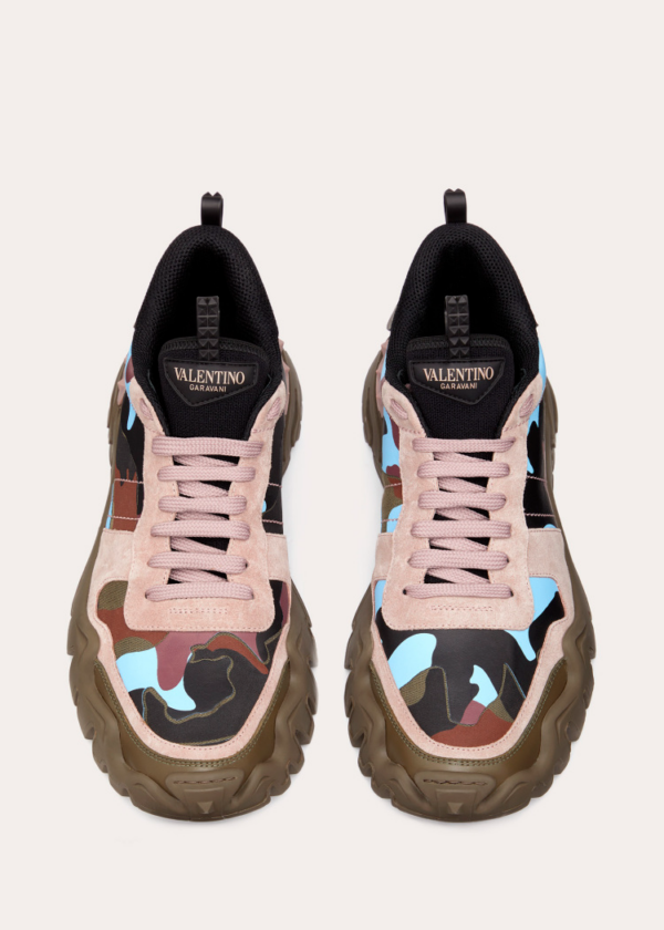 Giày Valentino Camouflage Rockrunner Plus TY0S0C88DRN34M - Hình ảnh 4