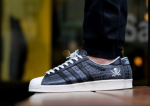Alternative view of Giày Adidas Neighborhood x Superstar 80s 'NBHD' B34070