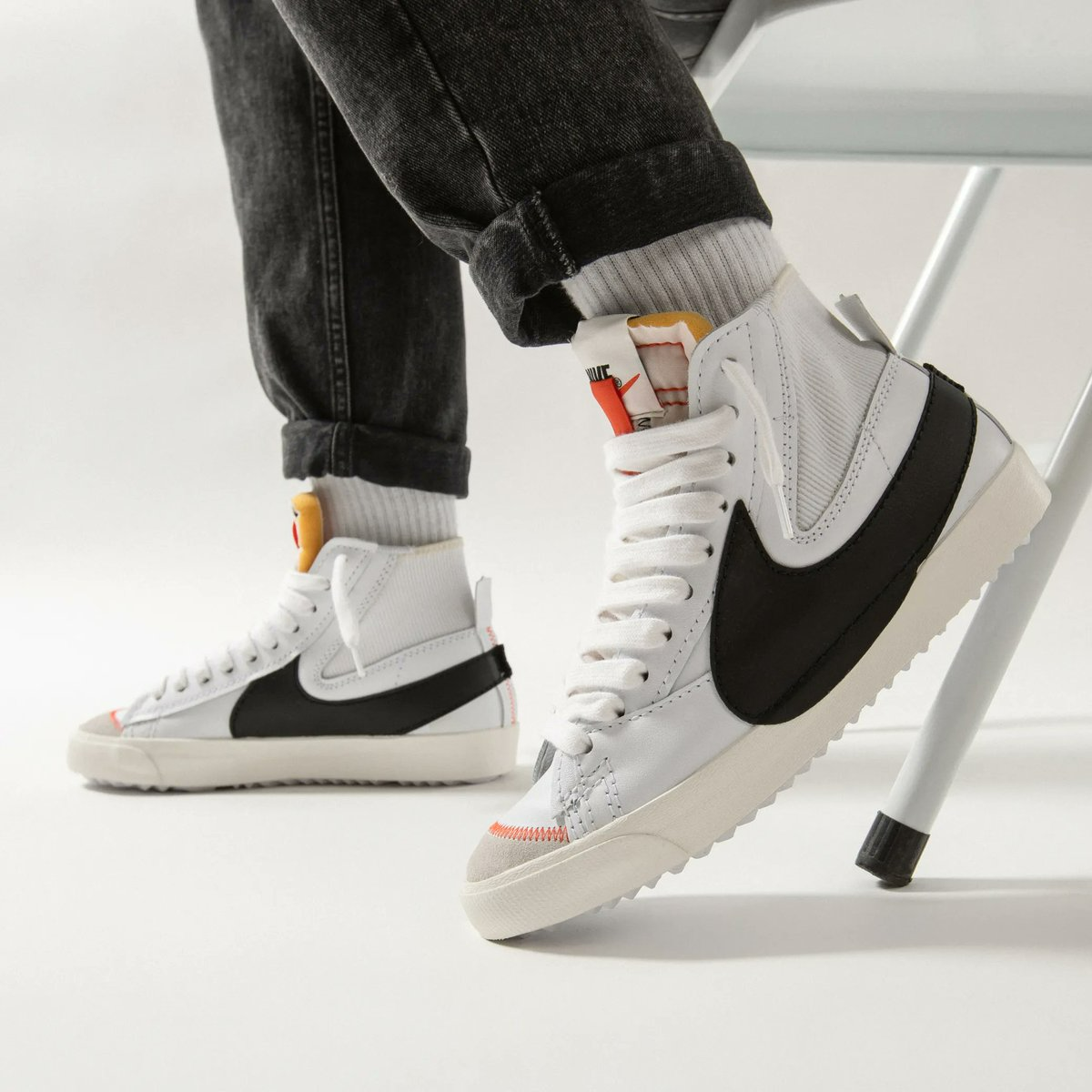 Gi y Nike Blazer Mid 77 Jumbo White Black DD3111 100