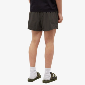 Quan Fear Of God Essentials Nylon Running Shorts 'Off Black'
