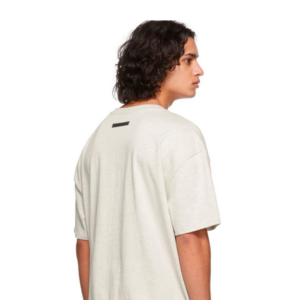 Ao Fear Of God Essentials T Shirt 'Light Heather Oatmeal'