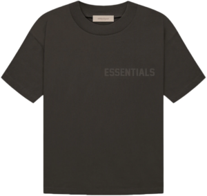 Ao Fear Of God Essentials T Shirt SS22 'Off Black'