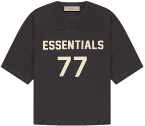 Ao Fear Of God Essentials Football 77 Tee SS22 'Iron'