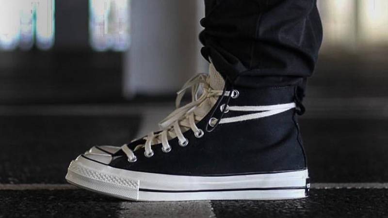 Giày Converse Fear Of God X Chuck 70 High 'Black' 167954C