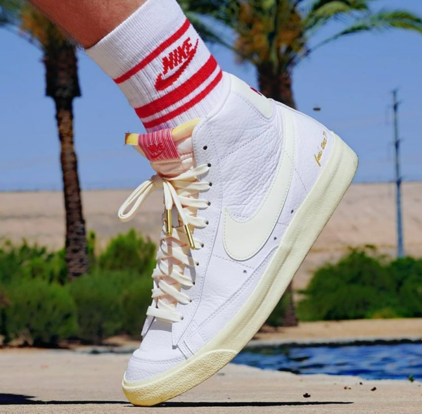 Giày Nike Blazer Mid '77 Vintage 'Popcorn' CW6421-100 - Hình ảnh 7