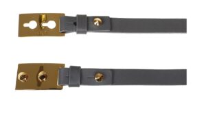 Alternative view of Thắt Lưng Fendi Belt In Grey Leather 8C0431ELV109