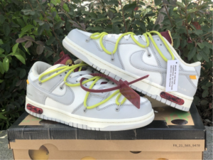 Off-White x Dunk Low 'Lot 08 of 50' DM1602-106