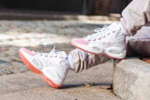 Giay Reebok Question Mid 'Pink Toe (GS)' GX9357