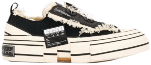 Giày VESSEL x Yohji Yamamoto Wmns Patchwork Platform Low 'Black White' FN E01 060