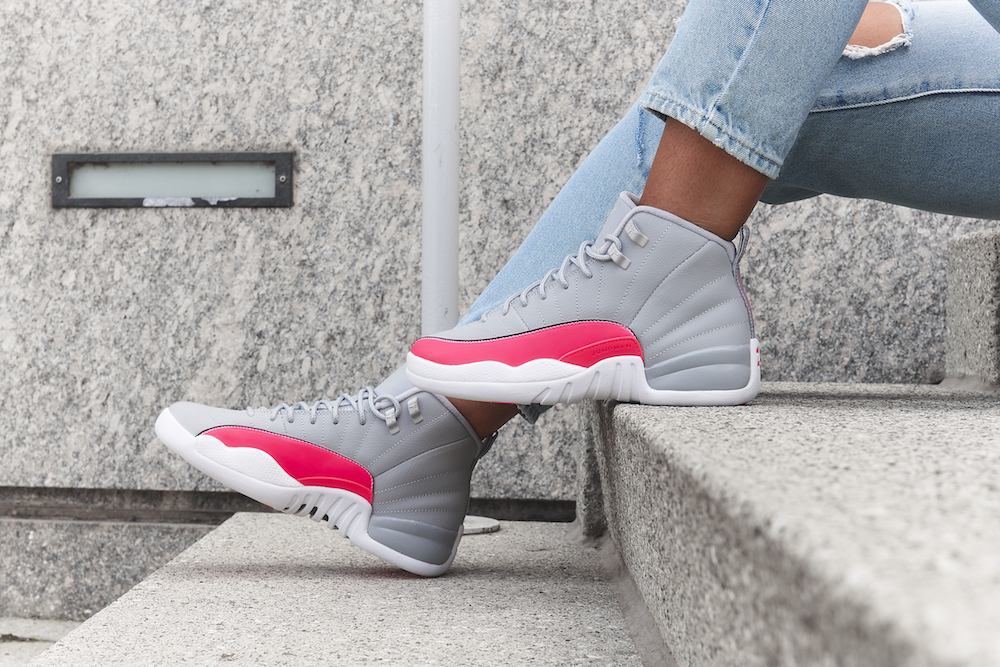 Giày Nike Air Jordan 12 Retro GS Racer Pink 510815-060 - Ảnh 4