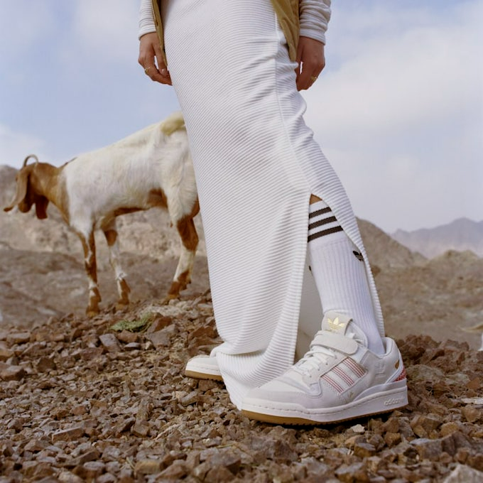 Men's shoes adidas x Arwa Al Banawi Forum 84 Lo Crystal White/ Ftwr White/  Off White | Footshop