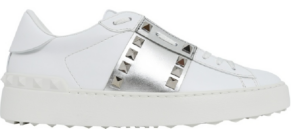 Giày Valentino Rockstud Untitled Leather Sneaker UW2S0A01 HEL CZ7