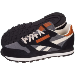 Alternative view of Giày Reebok Cl Leather CH 'Black White' M45452