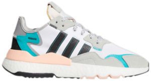 Giày Adidas Nite Jogger 'White Hi-Res Aqua' FV3852