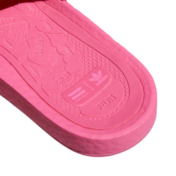 Dép Adidas Boost Slides x Pharrell 'Semi Solar Pink' FV7289 - Hình ảnh 8